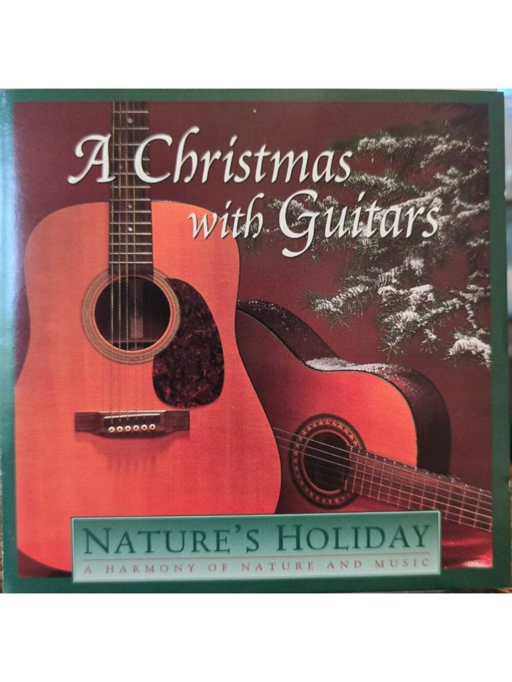 A Christmas With Guitars CD Natures Holiday Acoustic Holiday Music  37923cd